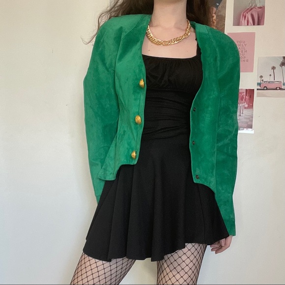 Vintage 80s Danier suede jacket - Picture 5 of 16